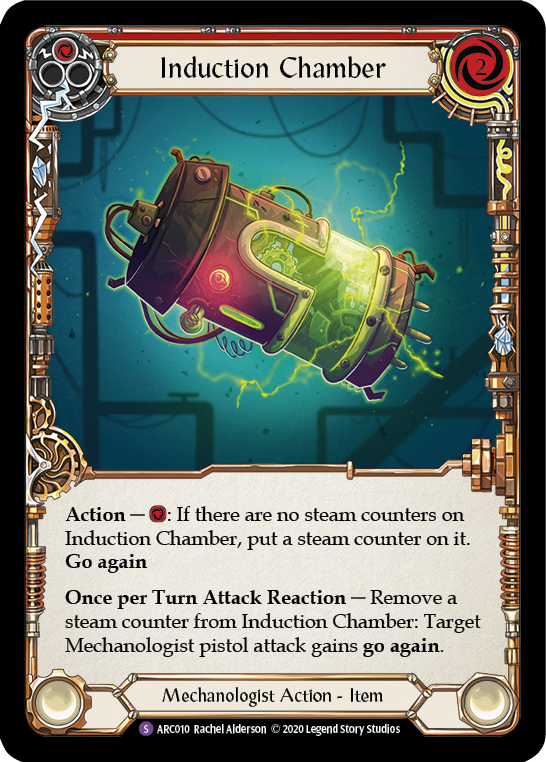 Induction Chamber [U-ARC010] (Arcane Rising Unlimited)  Unlimited Rainbow Foil | The CG Realm