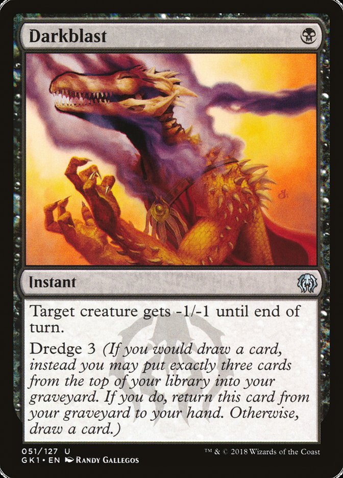 Darkblast [Guilds of Ravnica Guild Kit] | The CG Realm