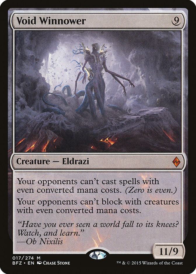 Void Winnower [Battle for Zendikar] | The CG Realm