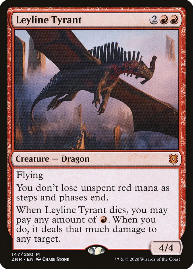 Leyline Tyrant [Zendikar Rising] | The CG Realm