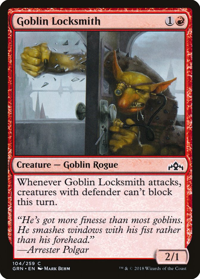 Goblin Locksmith [Guilds of Ravnica] | The CG Realm