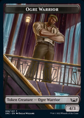 Ogre Warrior // Angel Double-Sided Token [Streets of New Capenna Tokens] | The CG Realm