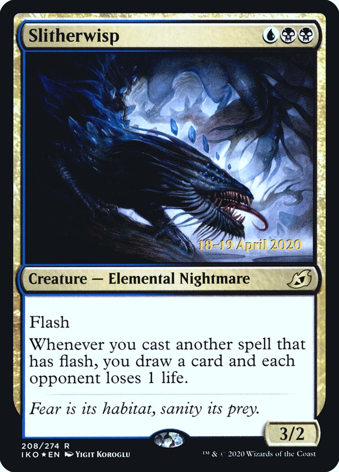 Slitherwisp [Ikoria: Lair of Behemoths Prerelease Promos] | The CG Realm
