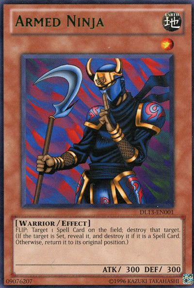 Armed Ninja (Green) [DL13-EN001] Rare | The CG Realm