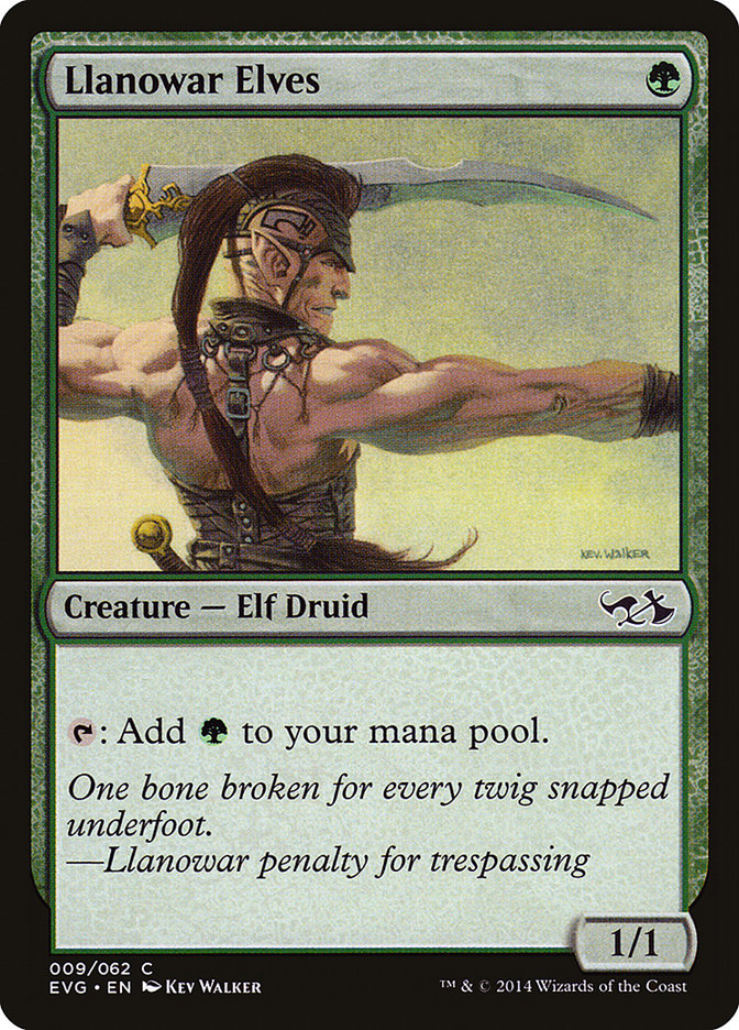 Llanowar Elves (Elves vs. Goblins) [Duel Decks Anthology] | The CG Realm