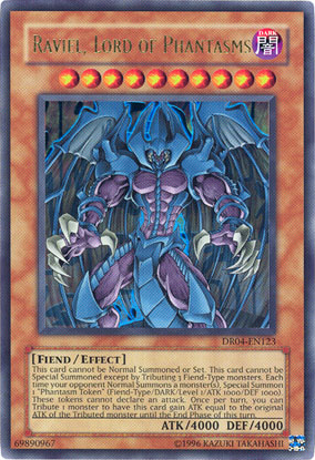 Raviel, Lord of Phantasms [DR04-EN123] Ultra Rare | The CG Realm
