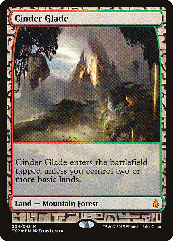 Cinder Glade [Zendikar Expeditions] | The CG Realm