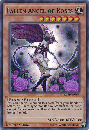 Fallen Angel of Roses [LC5D-EN094] Ultra Rare | The CG Realm