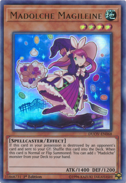 Madolche Magileine [DUOV-EN068] Ultra Rare | The CG Realm