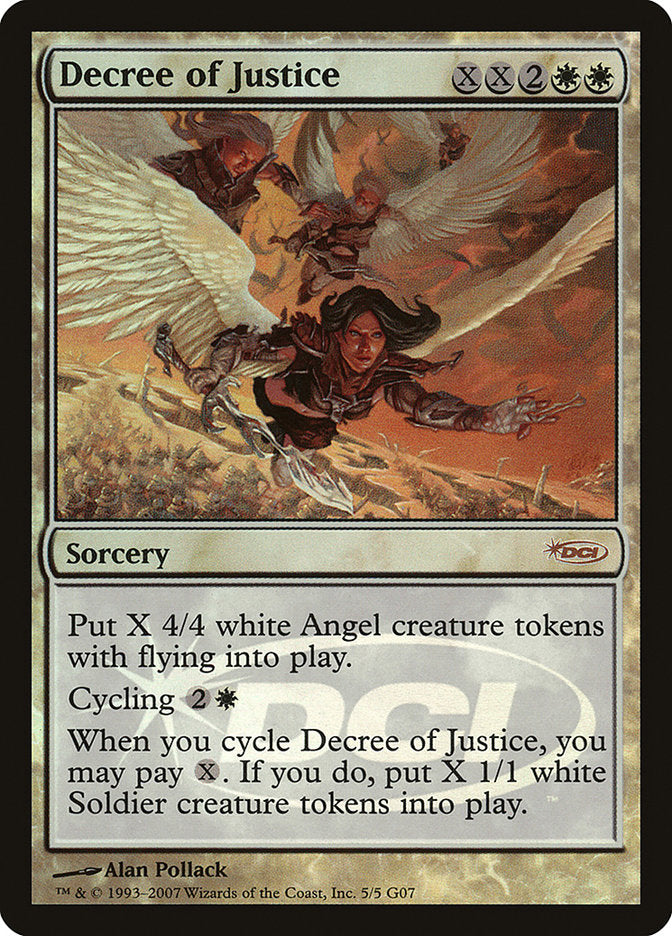 Decree of Justice [Judge Gift Cards 2007] | The CG Realm