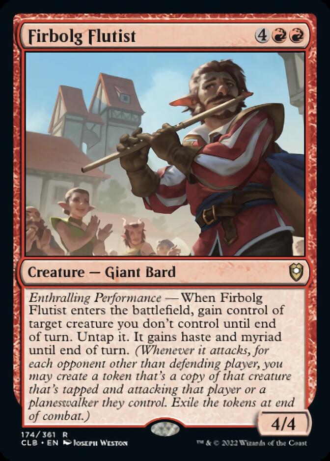 Firbolg Flutist [Commander Legends: Battle for Baldur's Gate] | The CG Realm