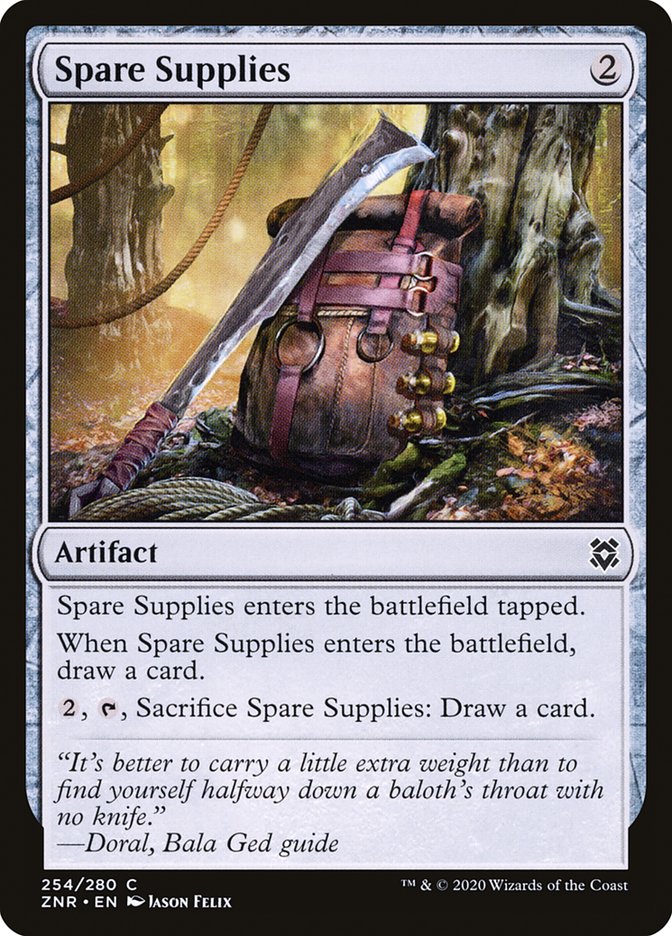 Spare Supplies [Zendikar Rising] | The CG Realm