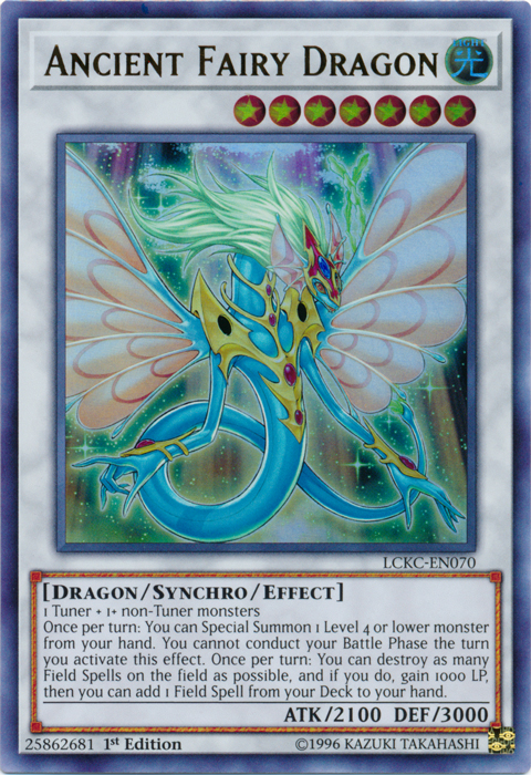 Ancient Fairy Dragon [LCKC-EN070] Ultra Rare | The CG Realm