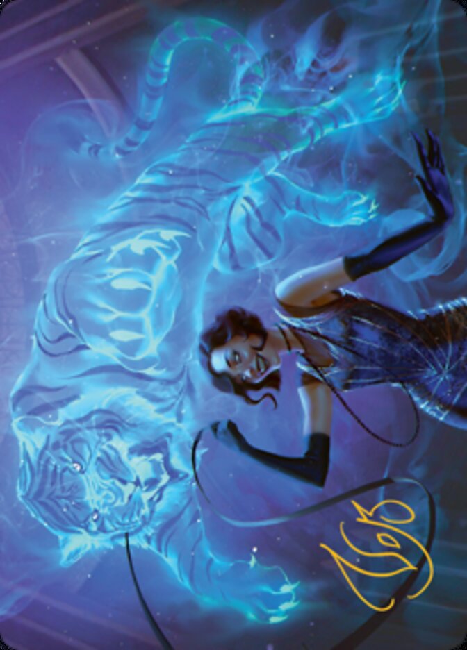 Extravagant Replication Art Card (Gold-Stamped Signature) [Streets of New Capenna Art Series] | The CG Realm