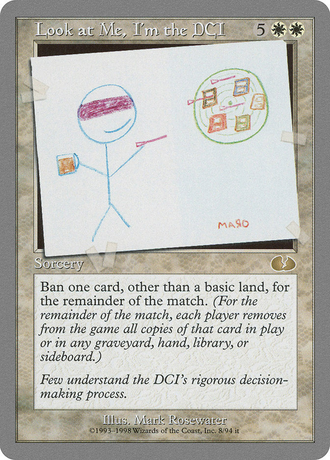 Look at Me, I'm the DCI [Unglued] | The CG Realm