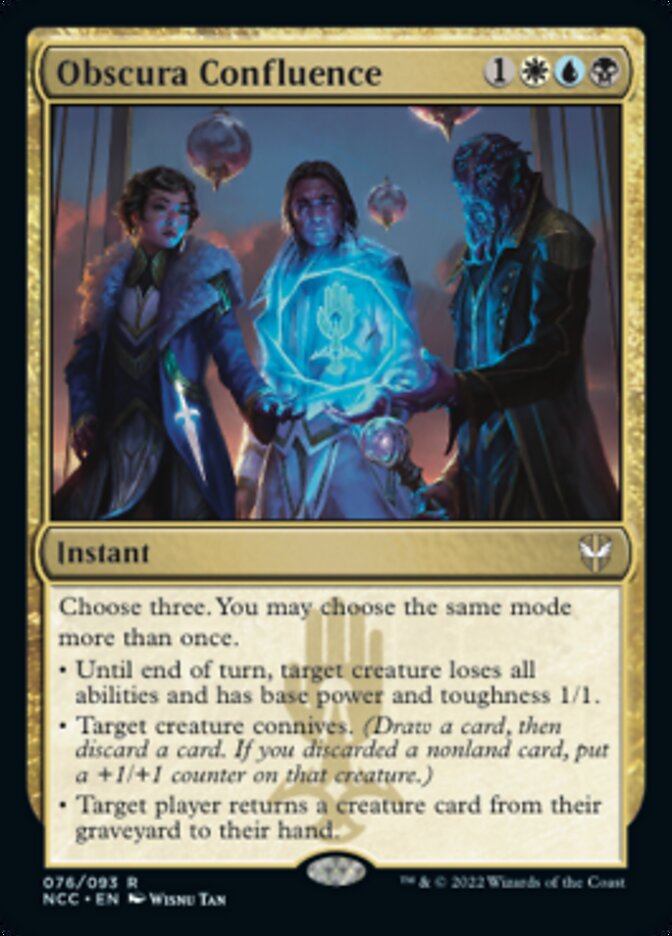 Obscura Confluence [Streets of New Capenna Commander] | The CG Realm