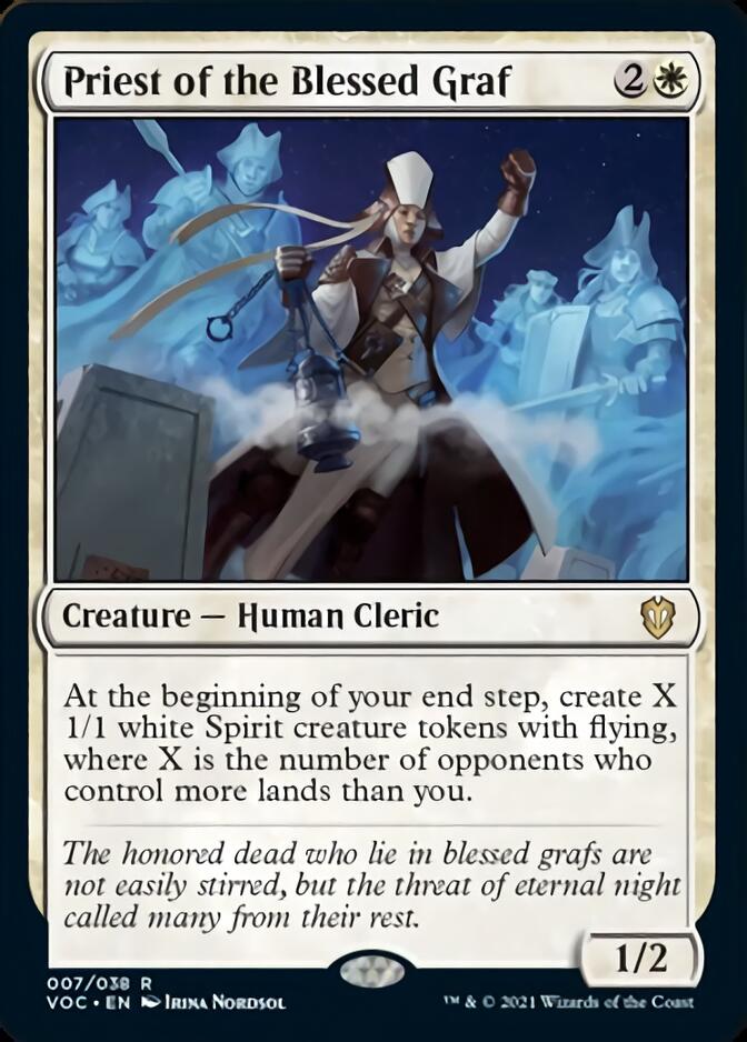 Priest of the Blessed Graf [Innistrad: Crimson Vow Commander] | The CG Realm