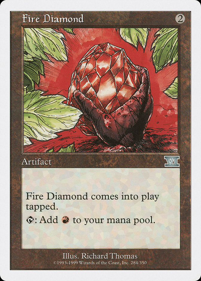 Fire Diamond [Classic Sixth Edition] | The CG Realm