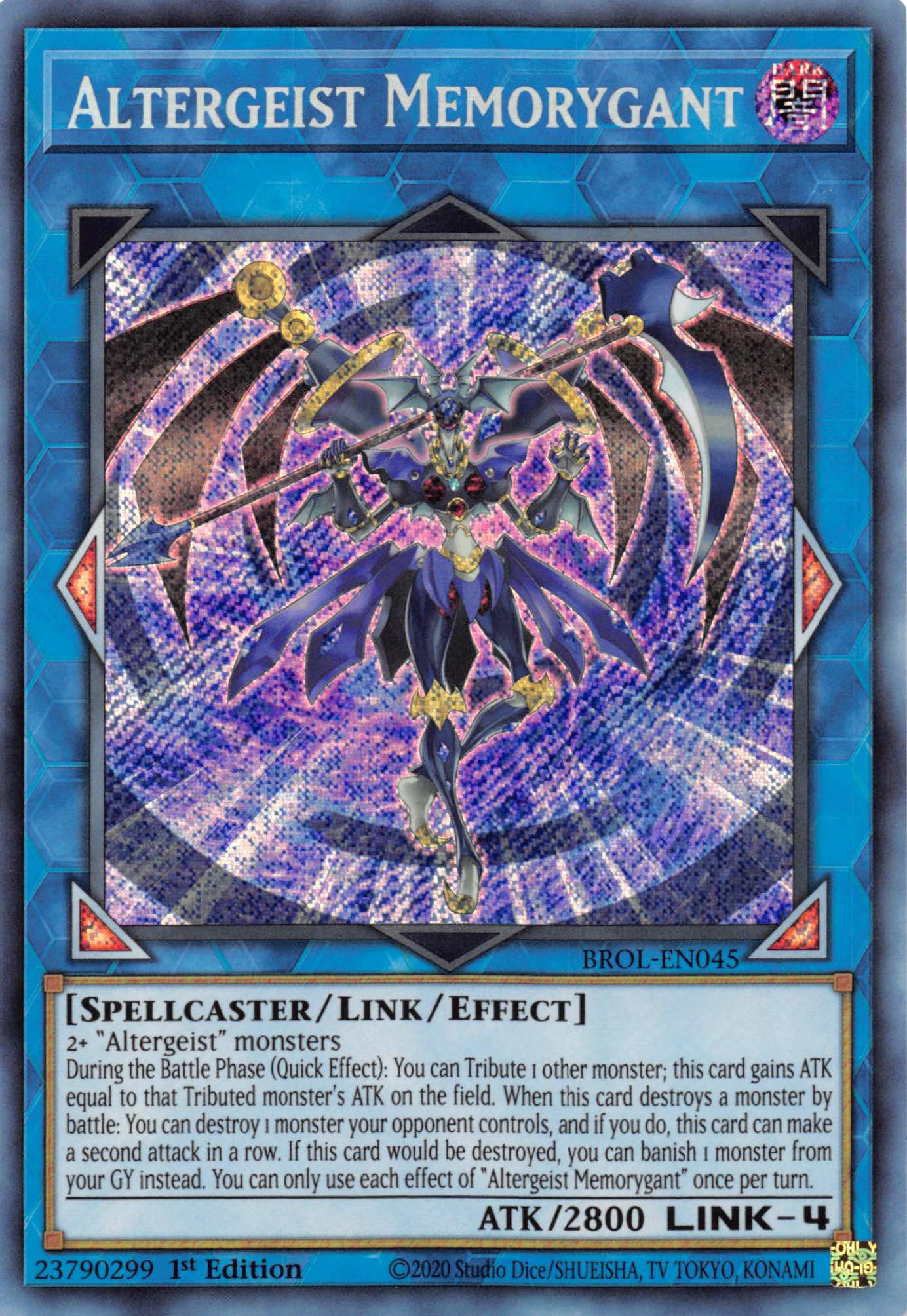 Altergeist Memorygant [BROL-EN045] Secret Rare | The CG Realm