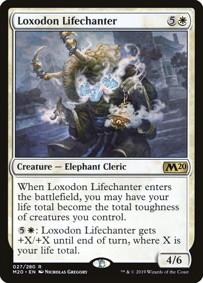 Loxodon Lifechanter [Core Set 2020] | The CG Realm