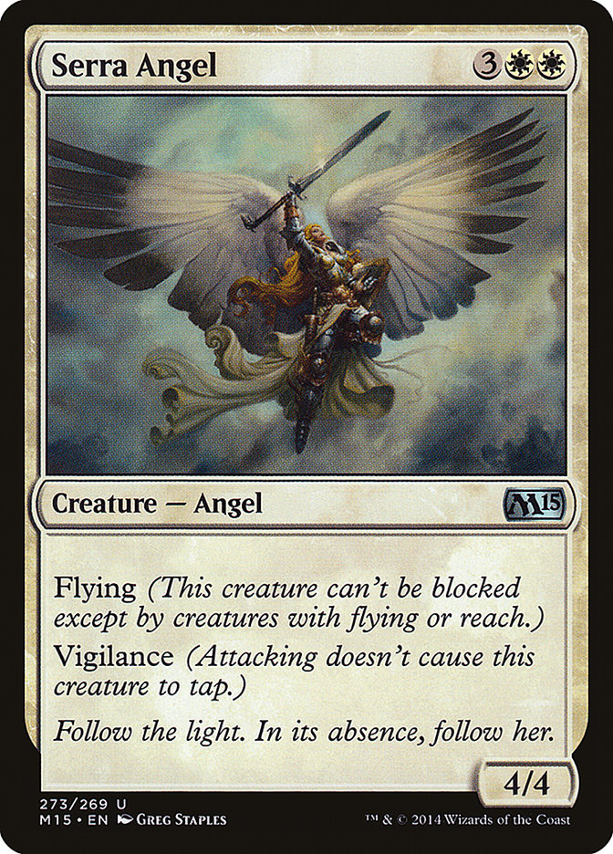 Serra Angel [Magic 2015] | The CG Realm