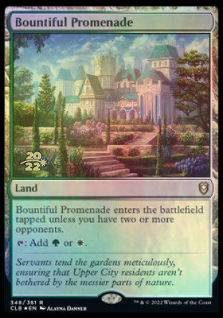 Bountiful Promenade [Commander Legends: Battle for Baldur's Gate Prerelease Promos] | The CG Realm