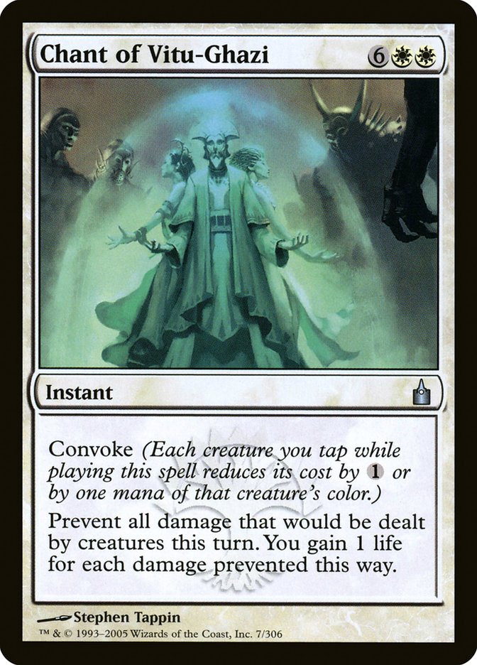 Chant of Vitu-Ghazi [Ravnica: City of Guilds] | The CG Realm