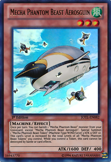 Mecha Phantom Beast Aerosguin [JOTL-EN082] Ultra Rare | The CG Realm