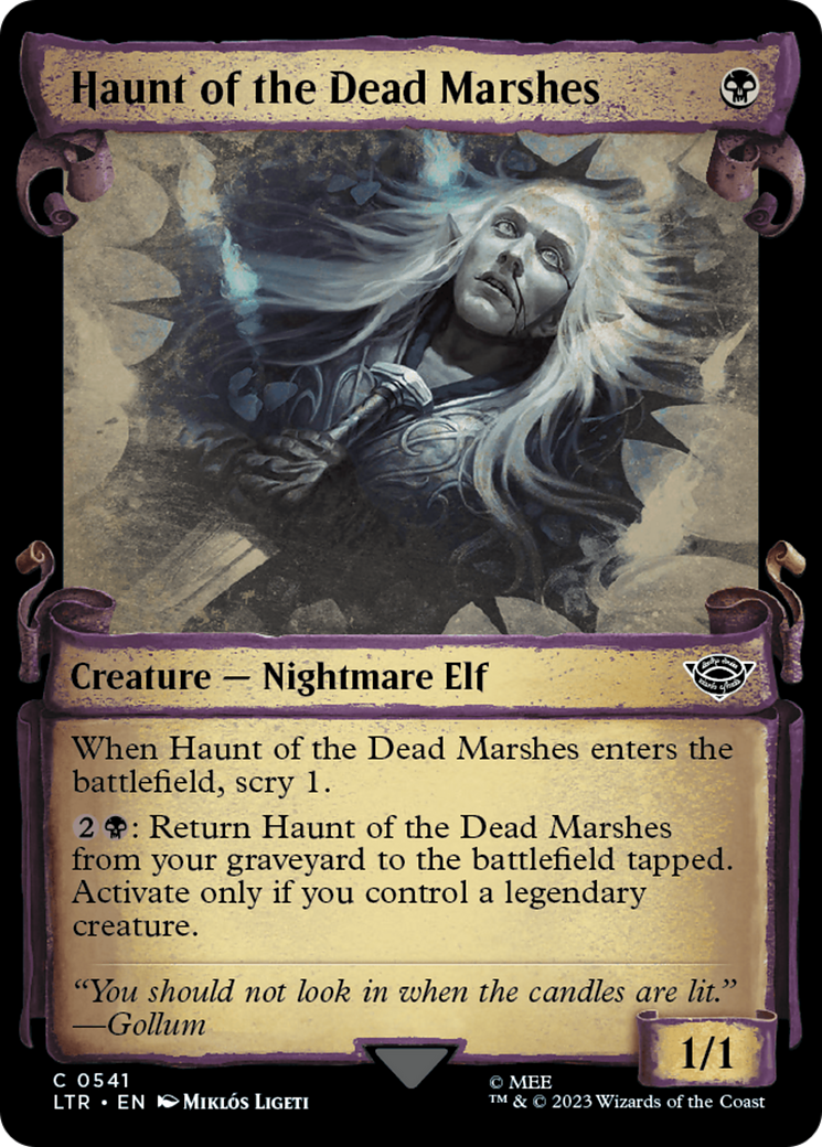Haunt of the Dead Marshes [The Lord of the Rings: Tales of Middle-Earth Showcase Scrolls] | The CG Realm