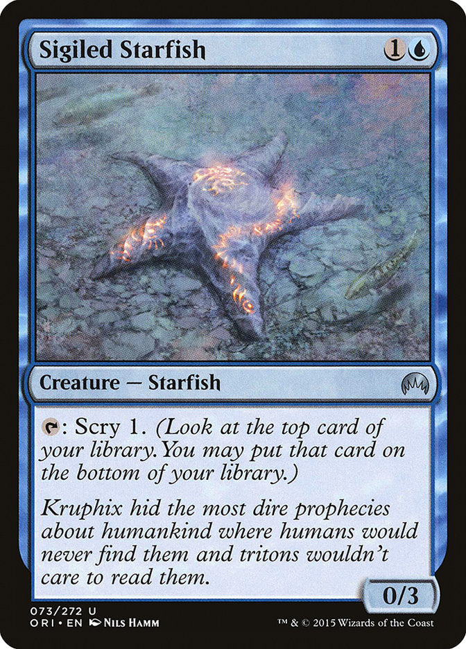 Sigiled Starfish [Magic Origins] | The CG Realm