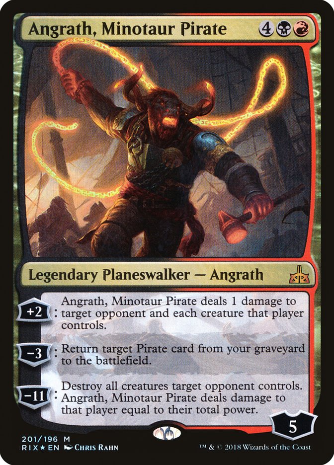 Angrath, Minotaur Pirate [Rivals of Ixalan] | The CG Realm