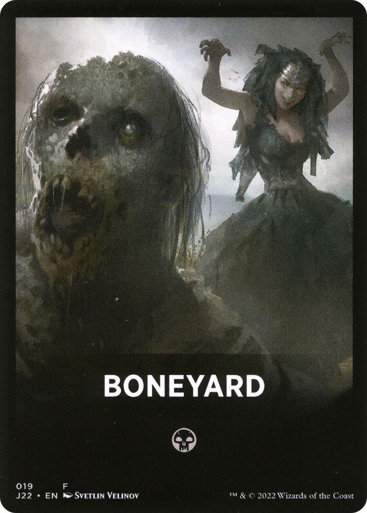 Boneyard Theme Card [Jumpstart 2022 Front Cards] | The CG Realm