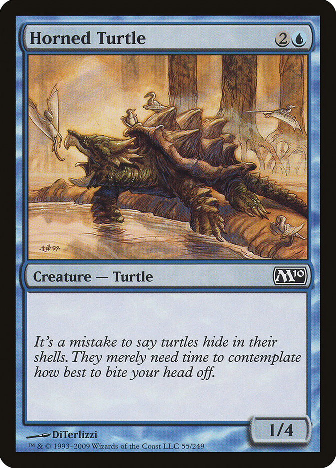 Horned Turtle [Magic 2010] | The CG Realm