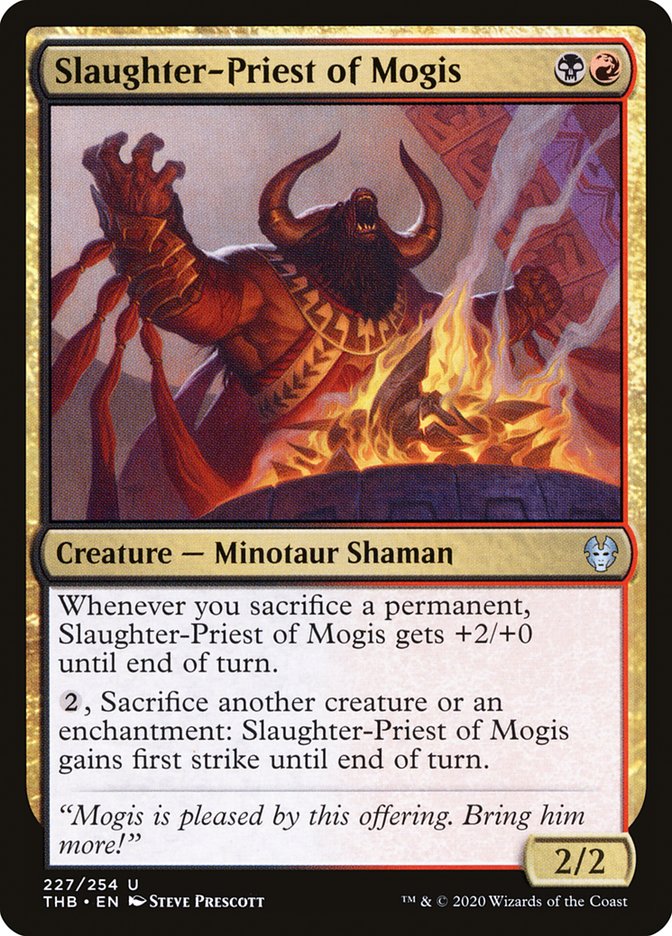 Slaughter-Priest of Mogis [Theros Beyond Death] | The CG Realm