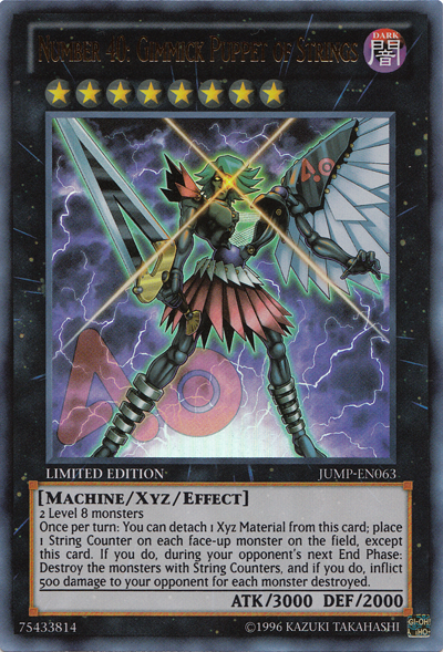 Number 40: Gimmick Puppet of Strings [JUMP-EN063] Ultra Rare | The CG Realm