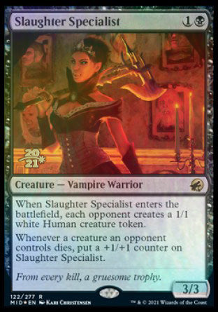 Slaughter Specialist [Innistrad: Midnight Hunt Prerelease Promos] | The CG Realm