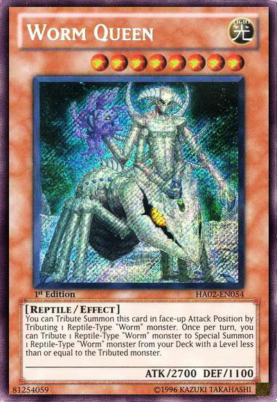 Worm Queen [HA02-EN054] Secret Rare | The CG Realm