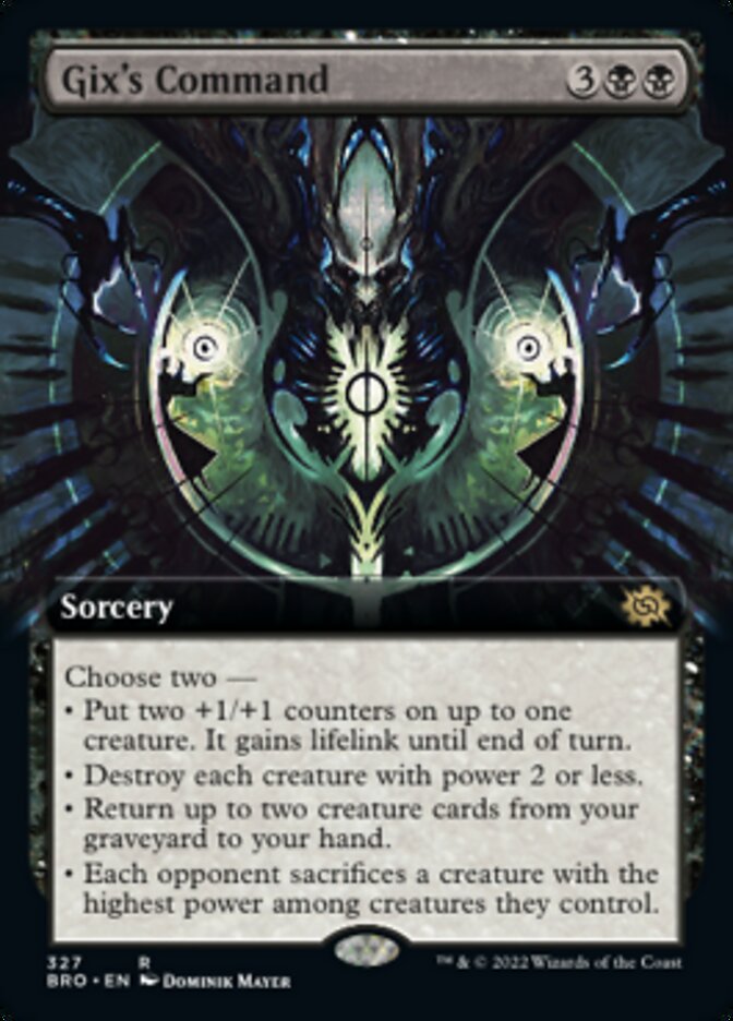 Gix's Command (Extended Art) [The Brothers' War] | The CG Realm