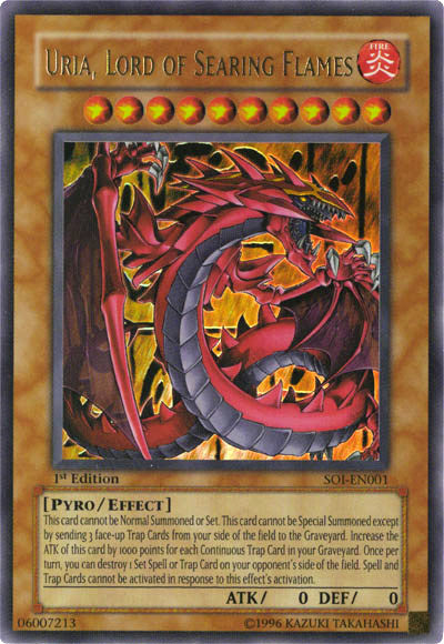 Uria, Lord of Searing Flames [SOI-EN001] Ultra Rare | The CG Realm