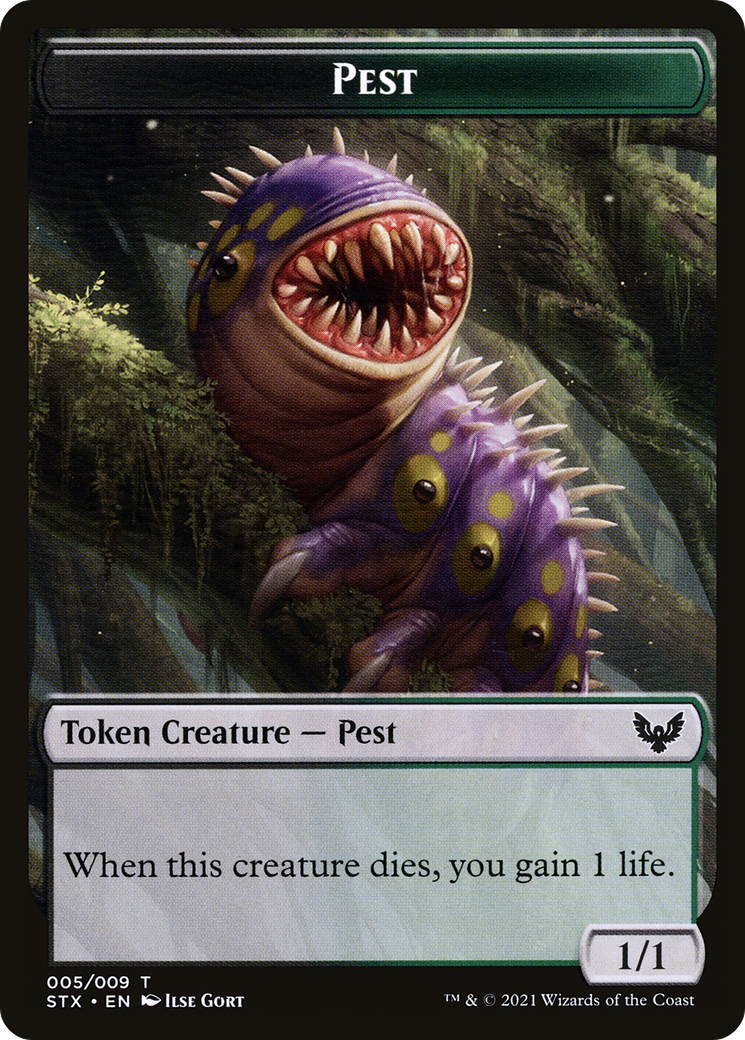Pest // Lukka, Wayward Bonder Emblem Double-Sided Token [Secret Lair: From Cute to Brute Tokens] | The CG Realm