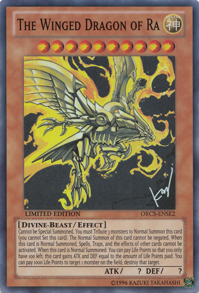 The Winged Dragon of Ra [ORCS-ENSE2] Super Rare | The CG Realm