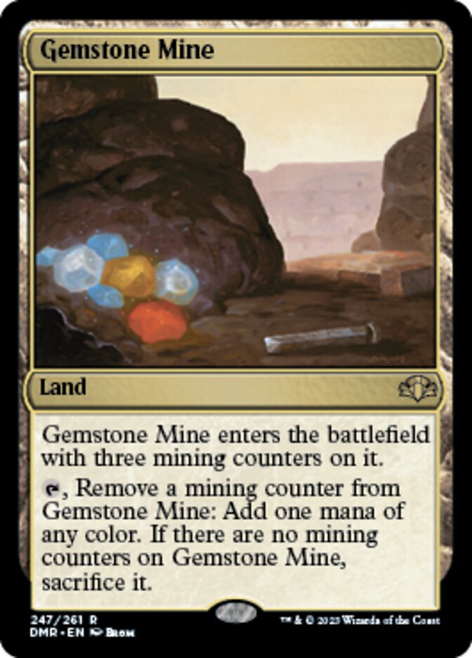 Gemstone Mine [Dominaria Remastered] | The CG Realm