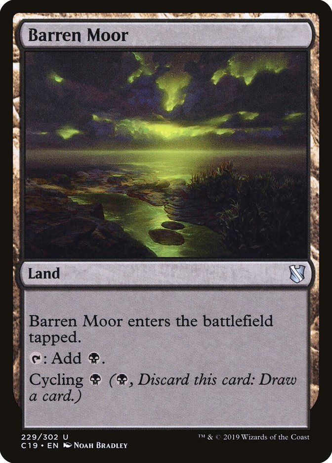 Barren Moor [Commander 2019] | The CG Realm