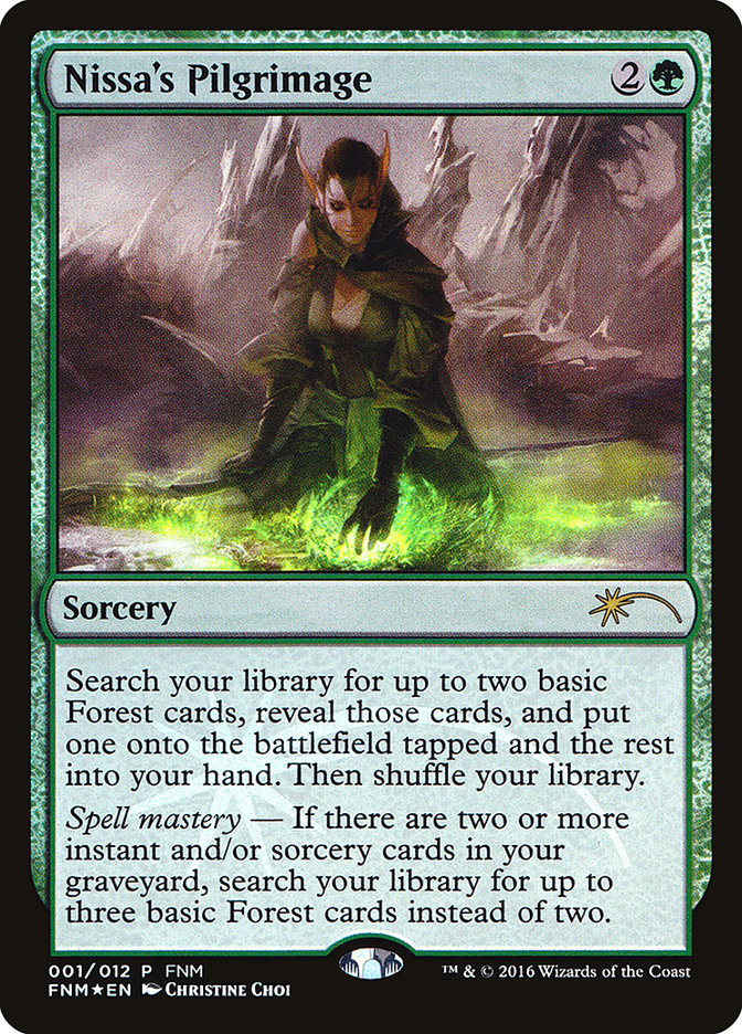 Nissa's Pilgrimage [Friday Night Magic 2016] | The CG Realm