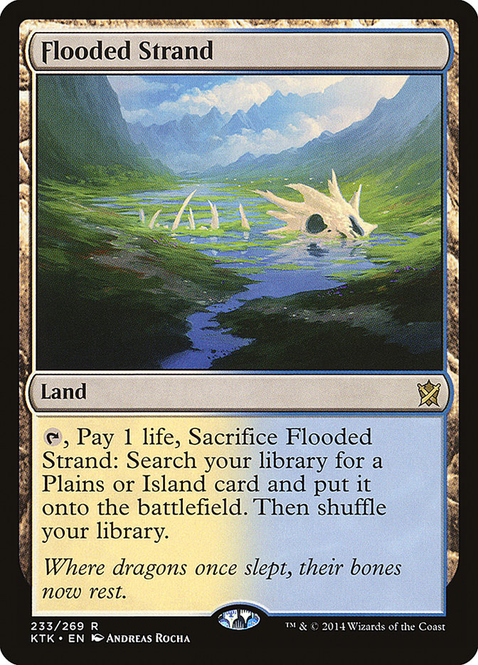 Flooded Strand [Khans of Tarkir] | The CG Realm