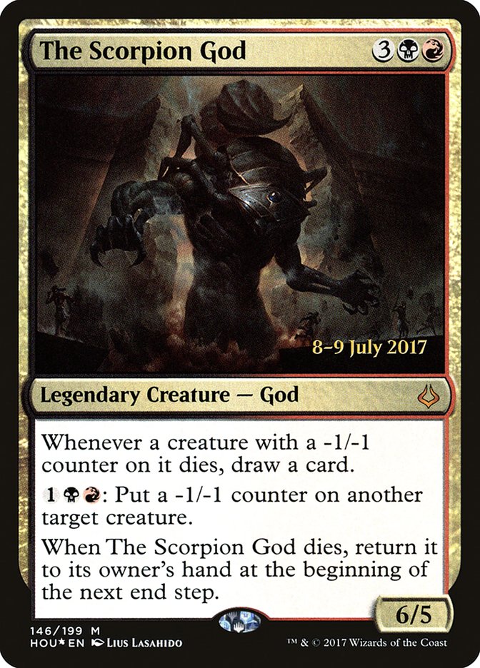 The Scorpion God [Hour of Devastation Prerelease Promos] | The CG Realm