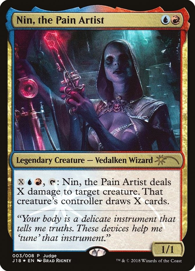Nin, the Pain Artist [Judge Gift Cards 2018] | The CG Realm