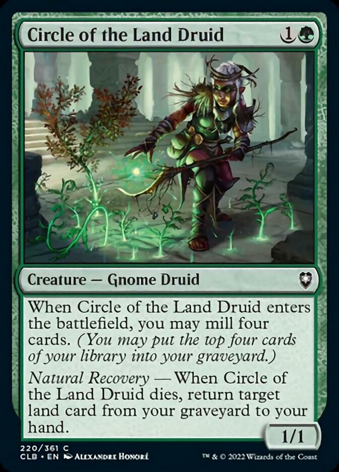 Circle of the Land Druid [Commander Legends: Battle for Baldur's Gate] | The CG Realm