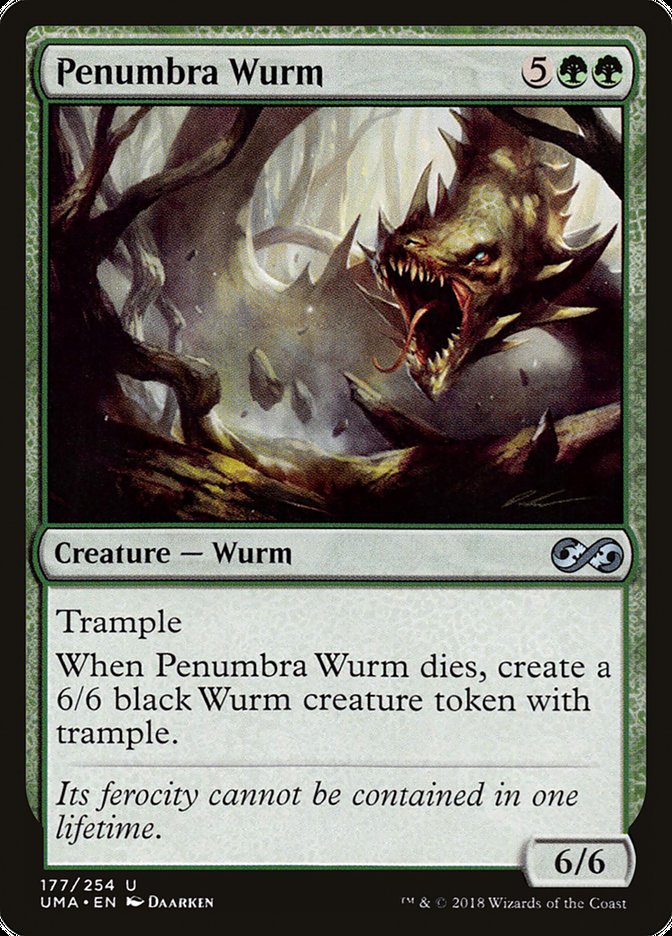 Penumbra Wurm [Ultimate Masters] | The CG Realm