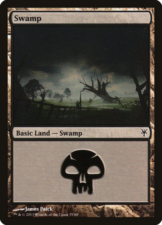Swamp (35) (DDK-035) - Duel Decks: Sorin vs. Tibalt